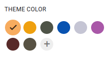 change theme color