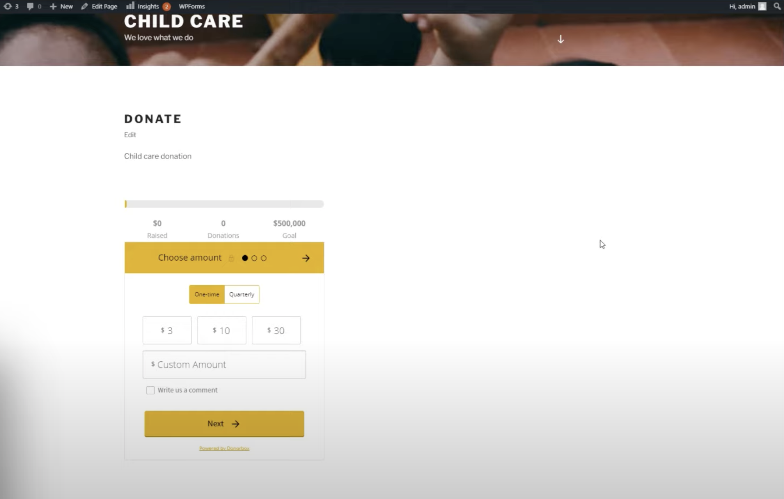 Bild von Donorbox