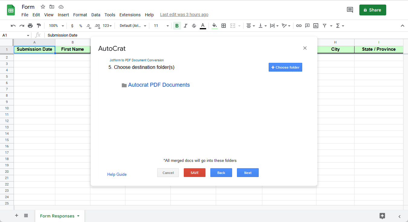 jotform-google-sheet-autocrat-folder-destination