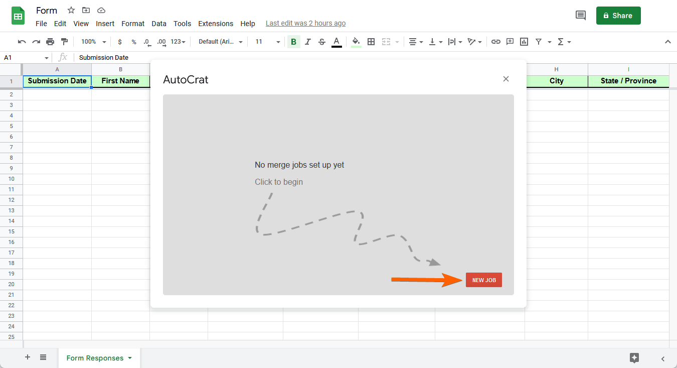 jotform-google-sheet-autocrat-new-job-button