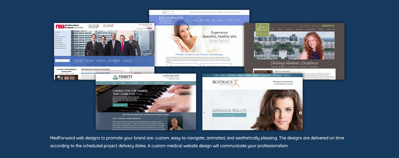 Screenshot of Medforward