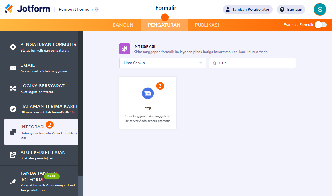 Cara Meneruskan Data Kiriman & Unggah File melalui FTP Image-1