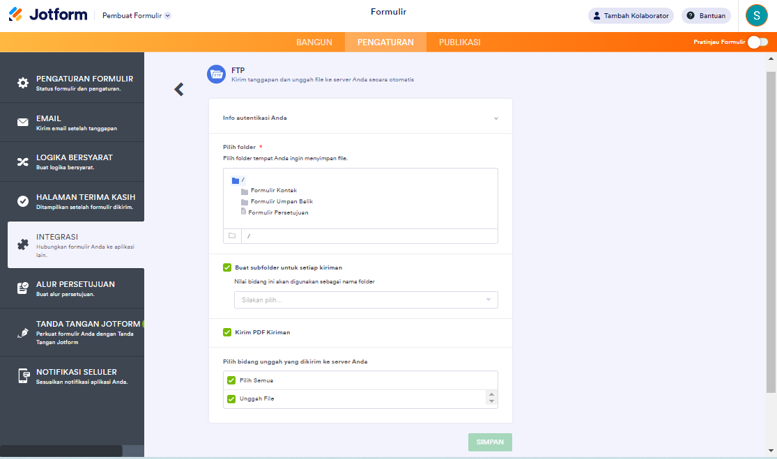 Cara Meneruskan Data Kiriman & Unggah File melalui FTP Image-3