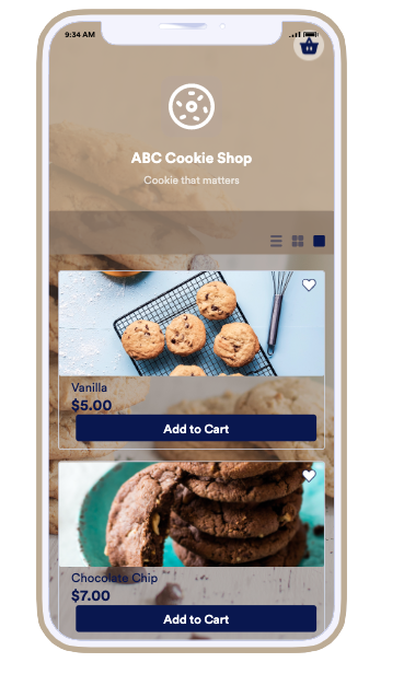 Image of Cookie Sales Tracker App Template