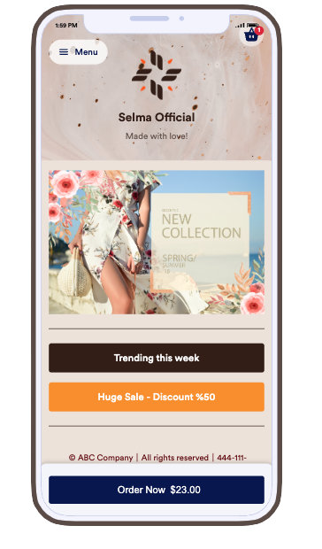 Image of Ecommerce App Template
