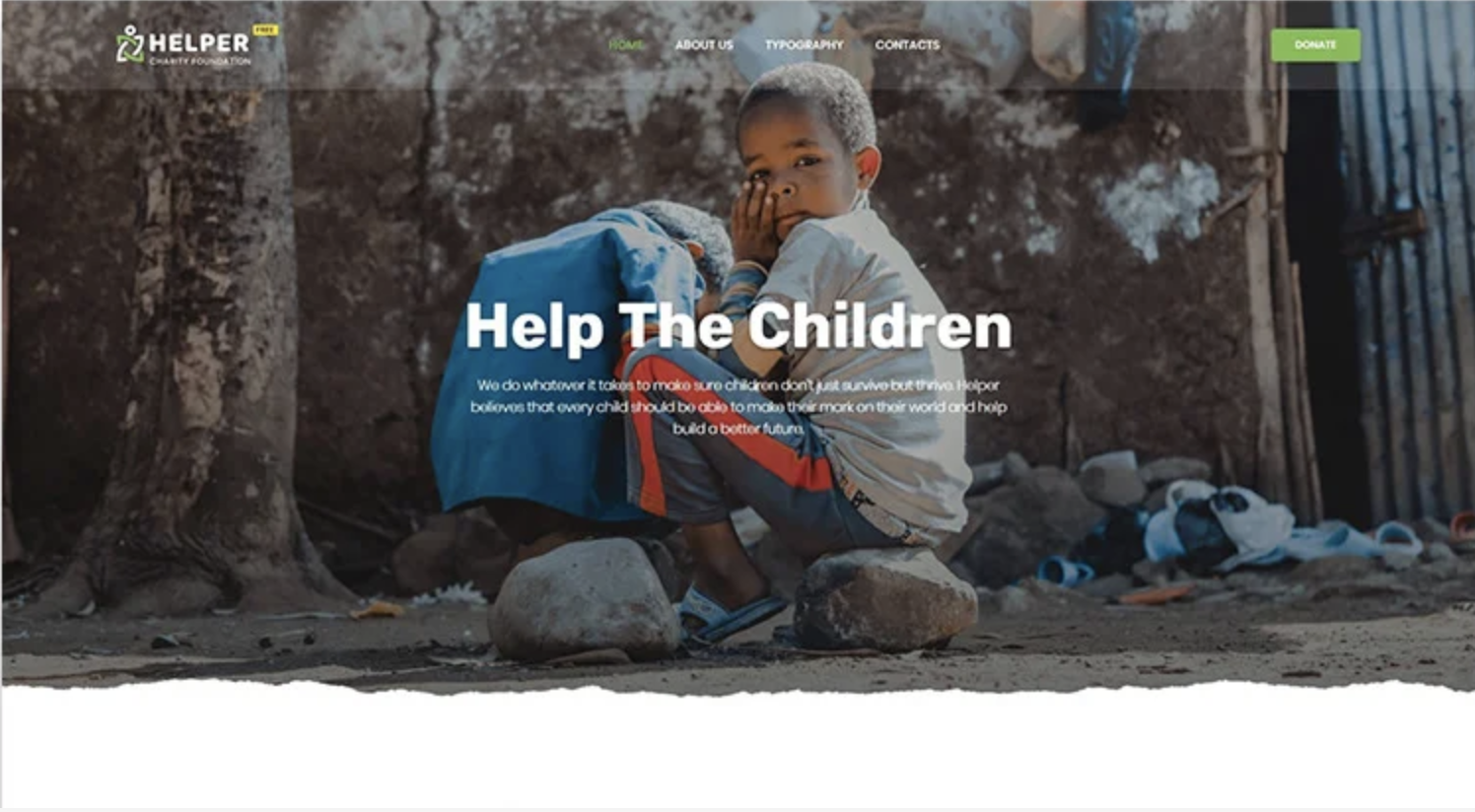 Image of a Social Organizations Website