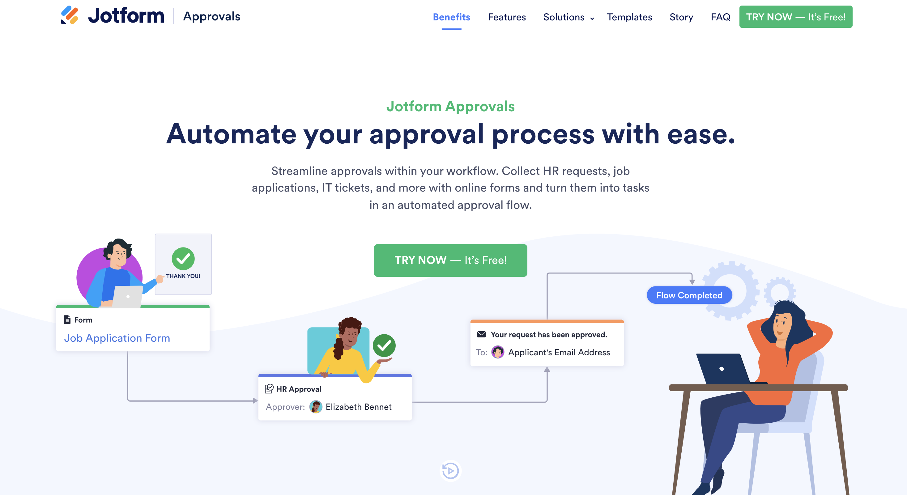 Image of Jotform Approvals