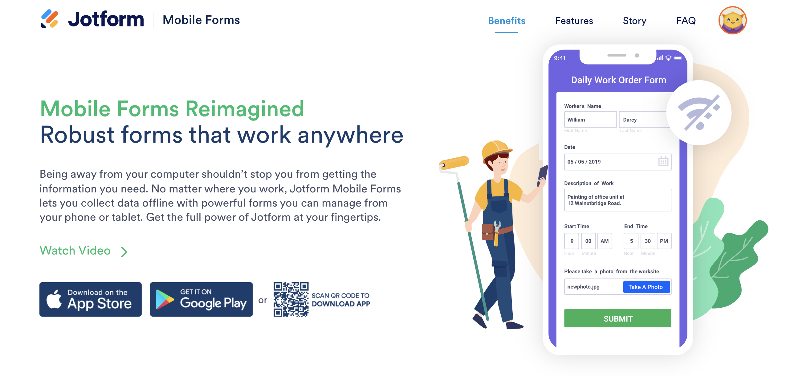 Image of Jotform Mobile Forms