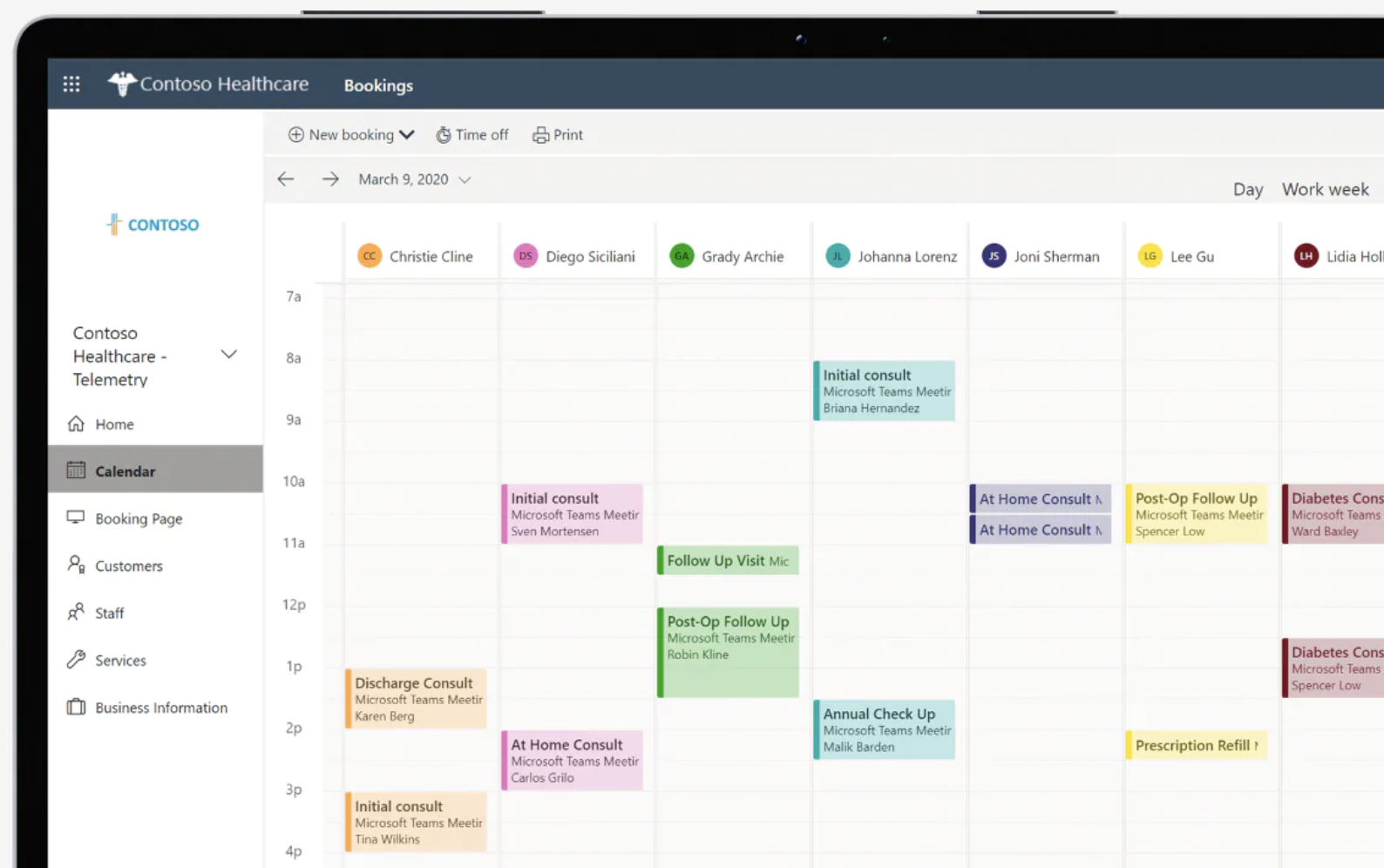 Image of Microsoft Bookings