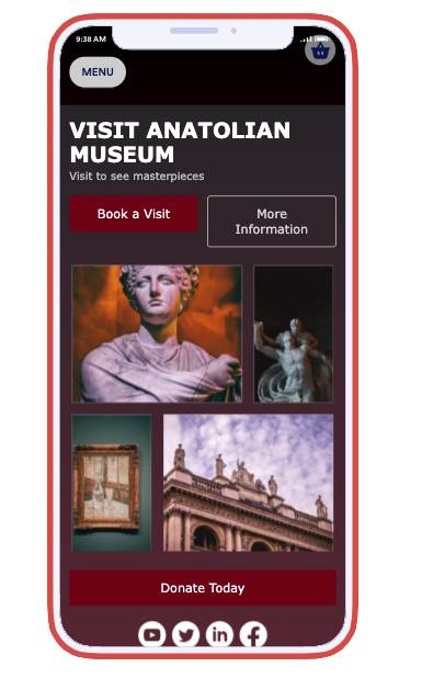 Image of Museum App Template