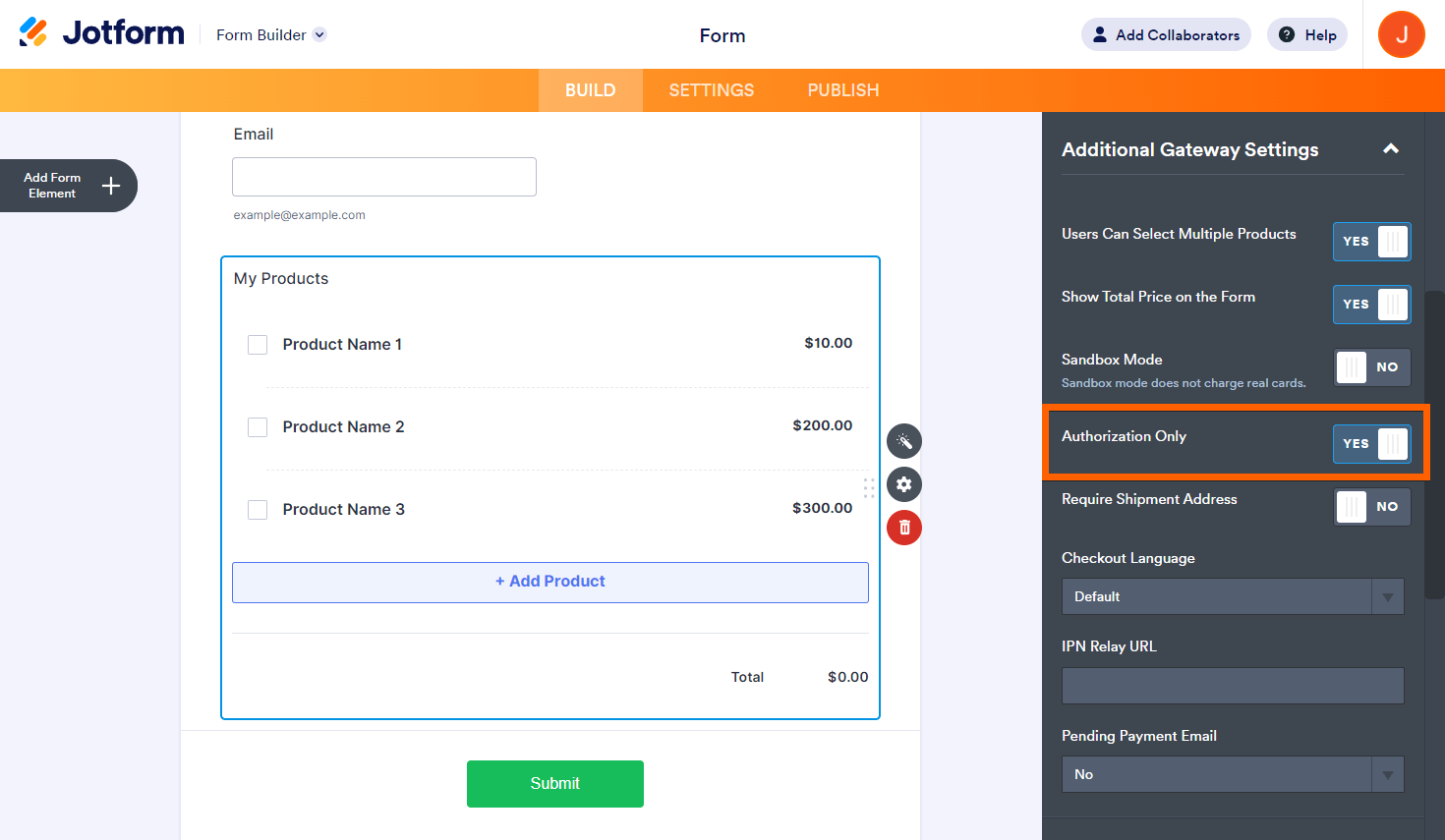 jotform-payment-settings-authorization-only