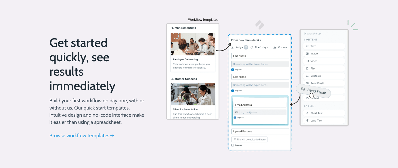 screenshot of process street