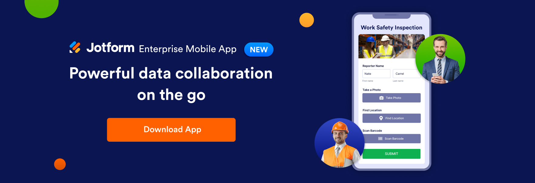 Announcing the Jotform Enterprise Mobile app Image-1