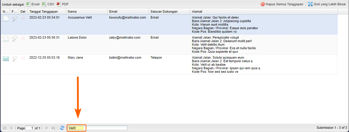 Cara Mencari Tanggapan dari Halaman Tanggapan Image-8