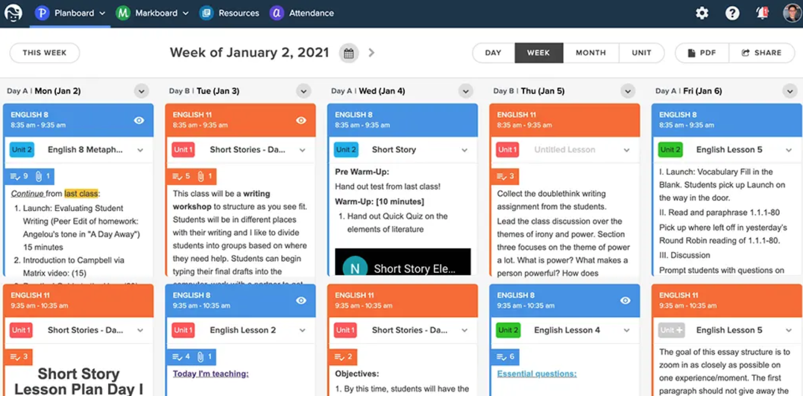 Les 12 meilleurs planificateurs de cours en ligne pour les enseignants Image-3