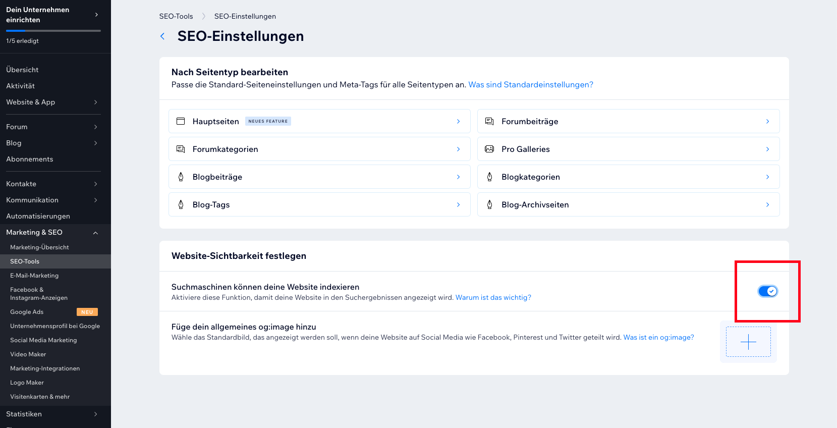 Wie kann man eine Wix-Webseite in 4 einfachen Schritten offline nehmen? Image-15