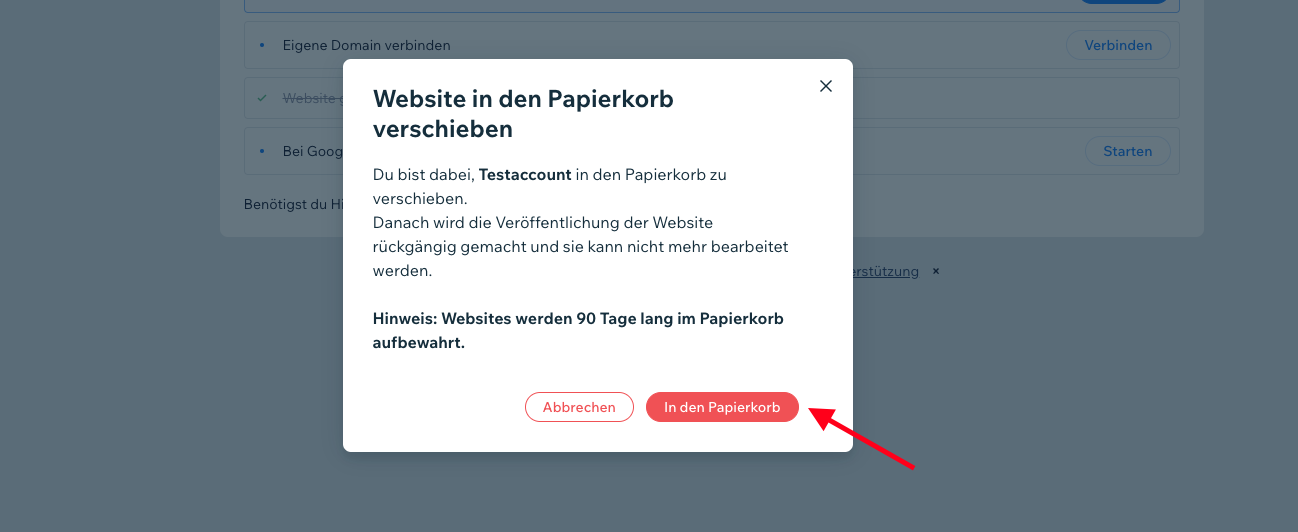 Wie kann man eine Wix-Webseite in 4 einfachen Schritten offline nehmen? Image-8
