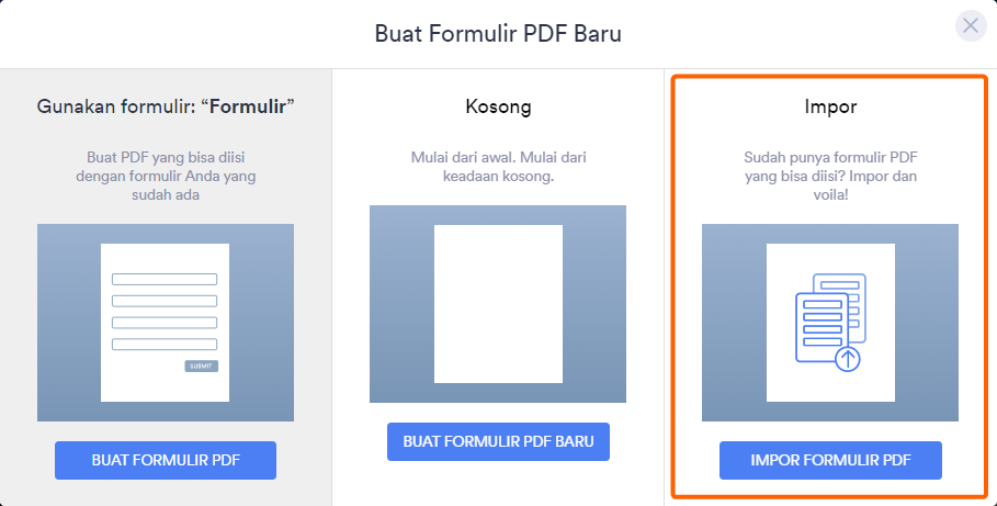 Cara untuk membuat Formulir PDF dengan Editor PDF Gambar-3