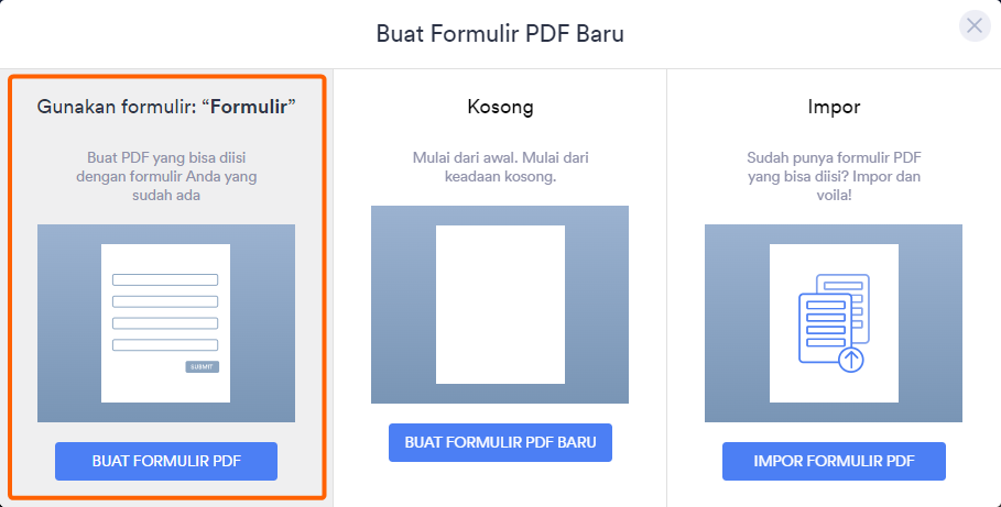 Cara untuk membuat Formulir PDF dengan Editor PDF Gambar-4