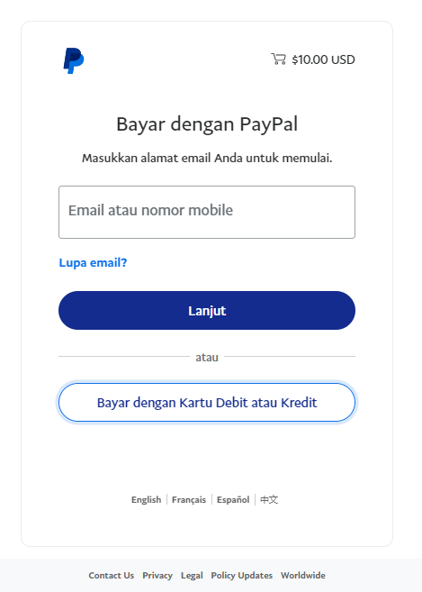 Cara Mengintegrasikan Formulir dengan PayPal Personal Image-4