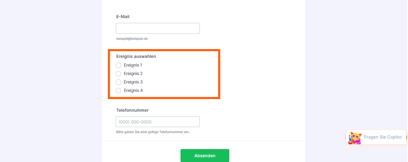 Wie Sie verschiedene PDF Dokumente je nach Antworten der Nutzer verschicken Image-1