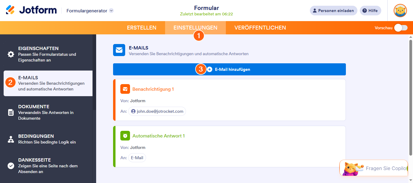 Wie Sie verschiedene PDF Dokumente je nach Antworten der Nutzer verschicken Image-4