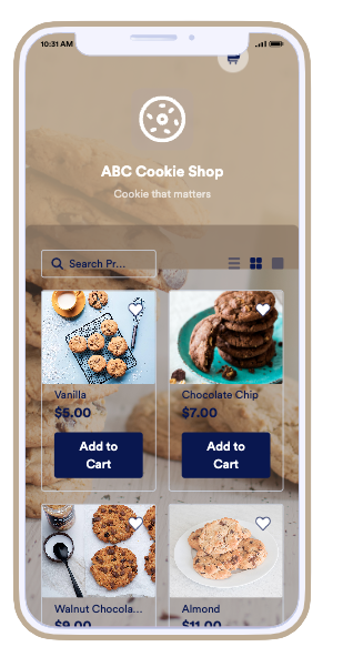 cookie sales tracker app
