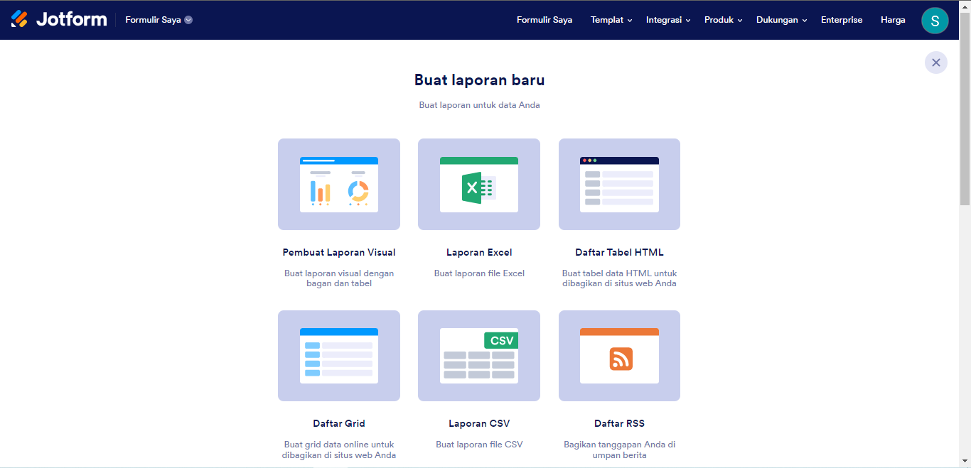 Buat laporan baru