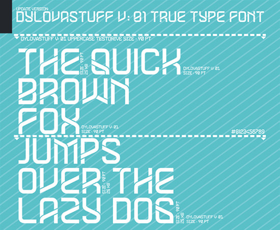 Cutting-edge: 40 Free Futuristic Fonts of Today Image-30