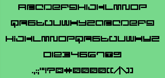 Cutting-edge: 40 Free Futuristic Fonts of Today Image-41