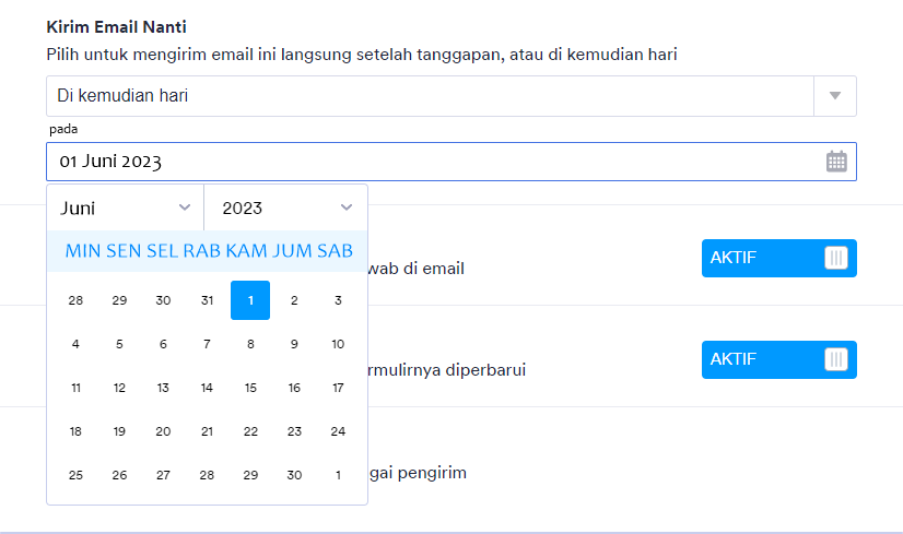 Gambar-4 Hiasi Kampanye Anda dengan Penjawab Otomatis