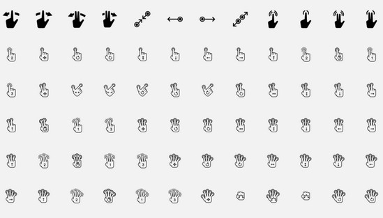 Double Tap, Check, Swipe: 25 Free Gesture Icons Packs for Your Mobile App Image-18