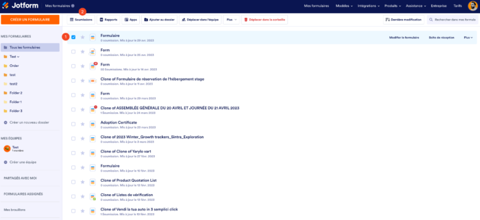 Comment afficher les soumissions de vos formulaires Image-1