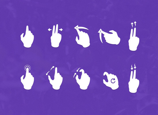 Double Tap, Check, Swipe: 25 Free Gesture Icons Packs for Your Mobile App Image-14