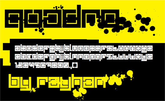 Cutting-edge: 40 Free Futuristic Fonts of Today Image-17