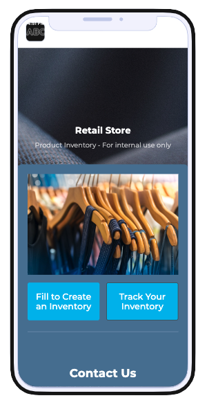Image of Retail Inventory App Template