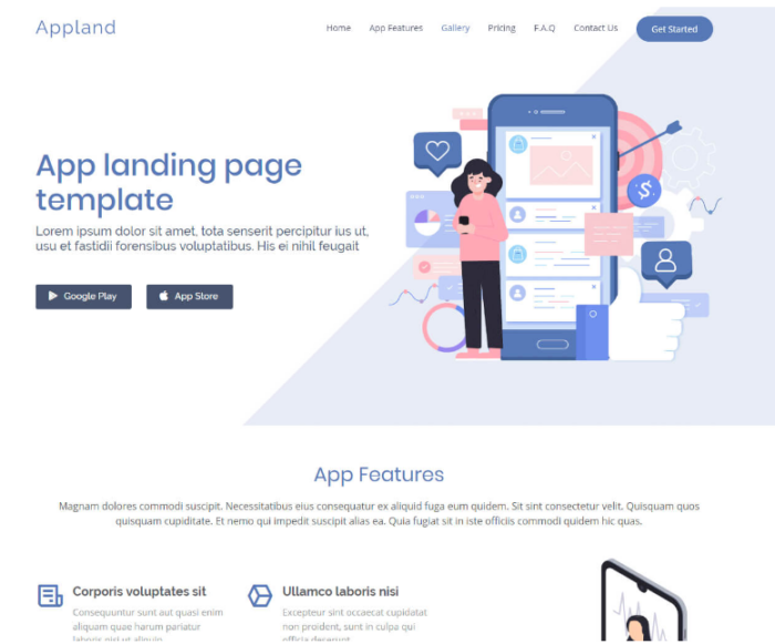 23 Fresh Free Templates in HTML/CSS and PSD: February 2015 Edition Image-14