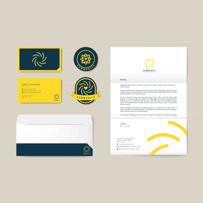 Corporate Design Made Easy: 30 Free Stationery Mockup Templates Image-3
