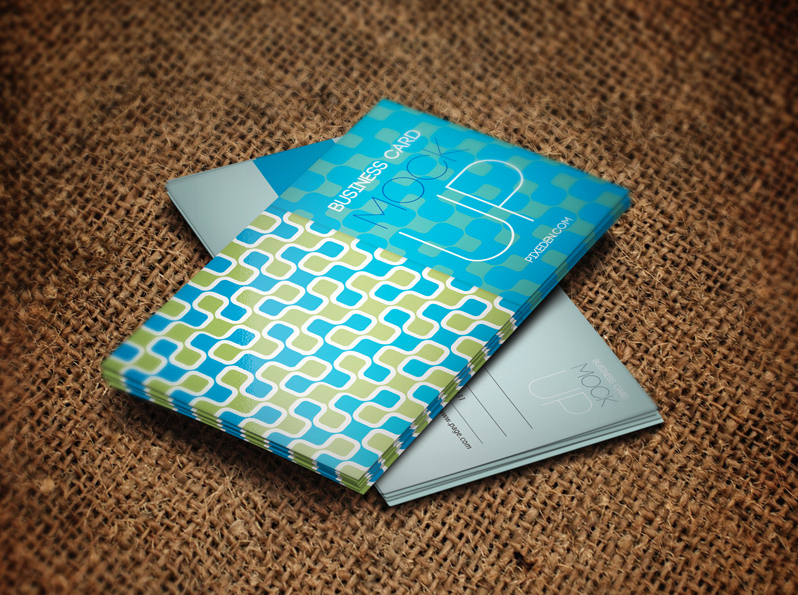 Free Business Card Mock-Up
