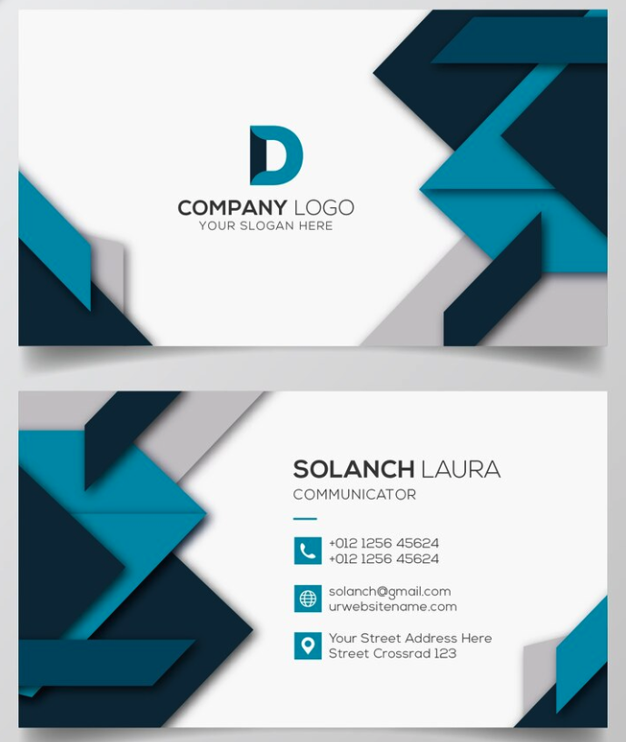 Geometric Business Card Template