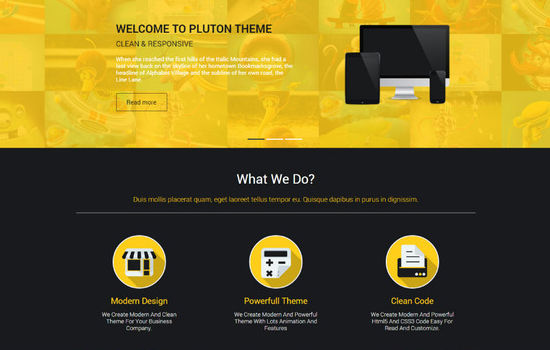 100 Free PSD Website Templates of 2015 Image-9