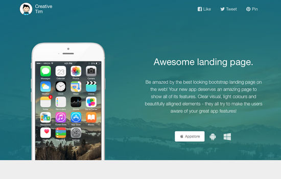 100 Free PSD Website Templates of 2015 Image-10