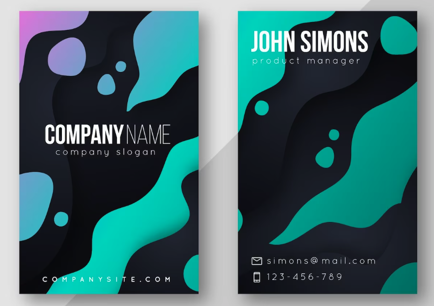 Liquid Business Card Template