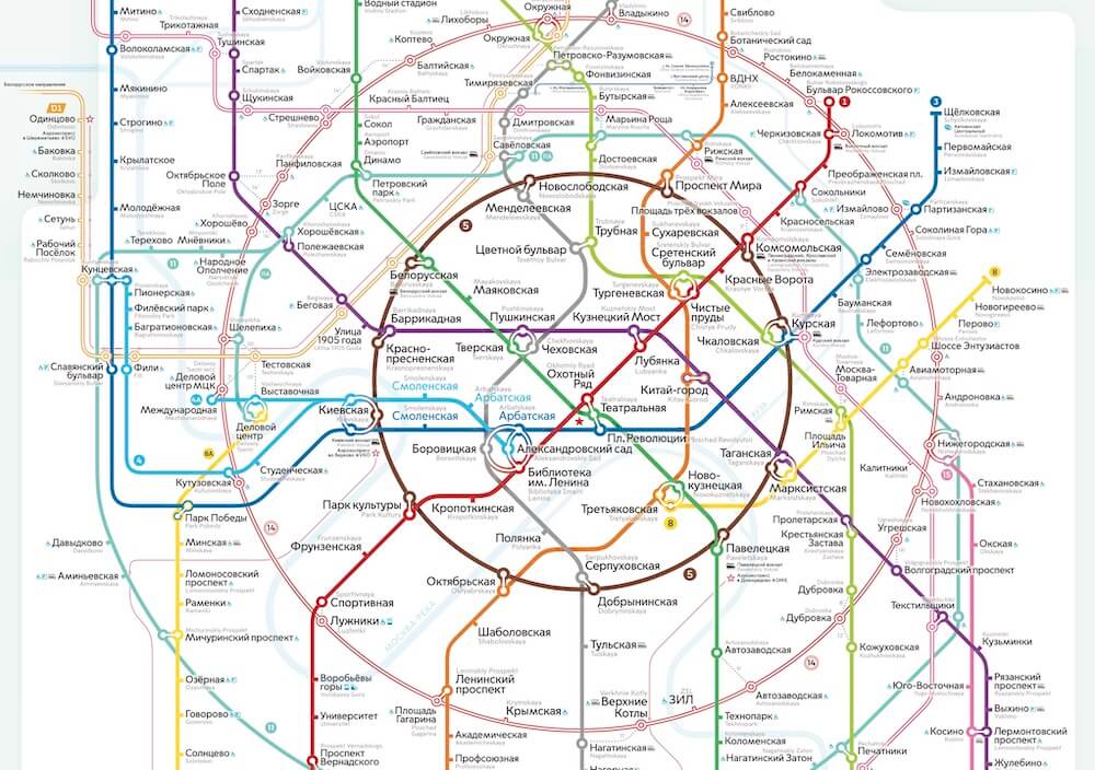Metro and Underground Maps Designs Around the World Image-35