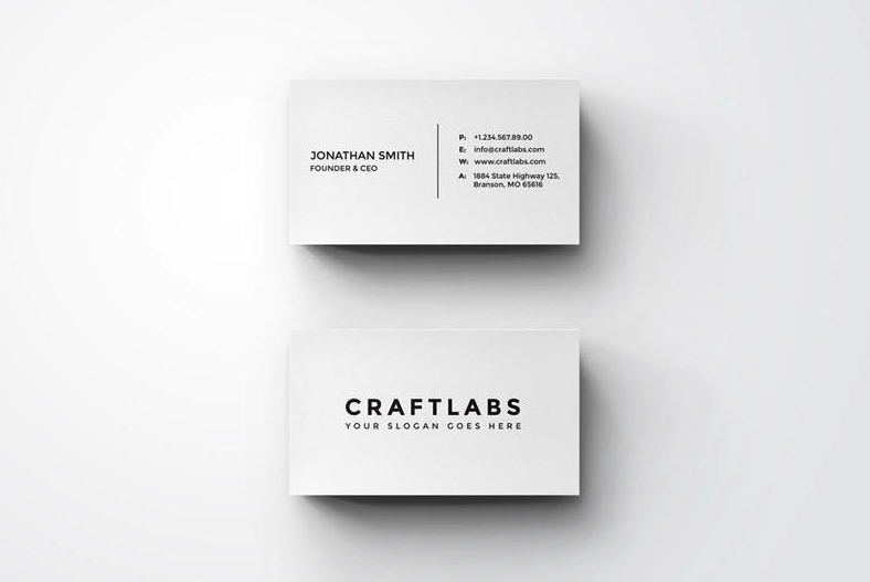 50 Free Photoshop Business Card Templates Image-1