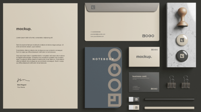 Corporate Design Made Easy: 30 Free Stationery Mockup Templates Image-1