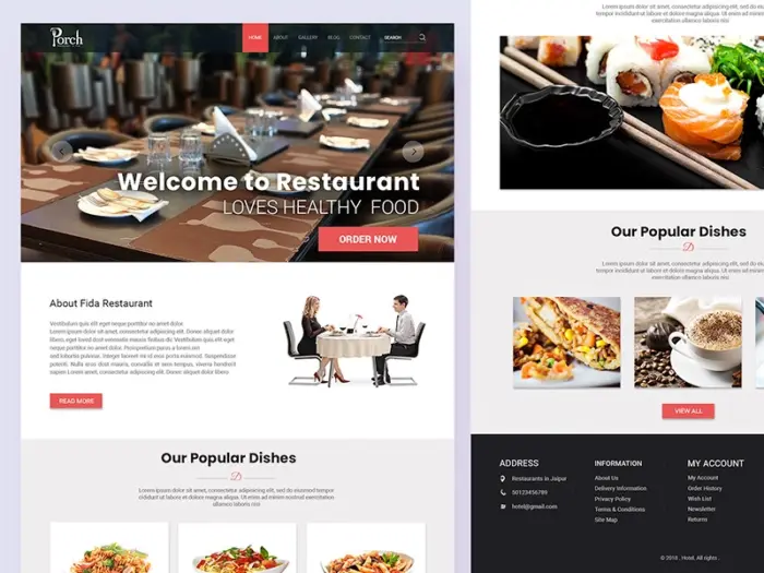 100 Free PSD Website Templates of 2016 Image-8