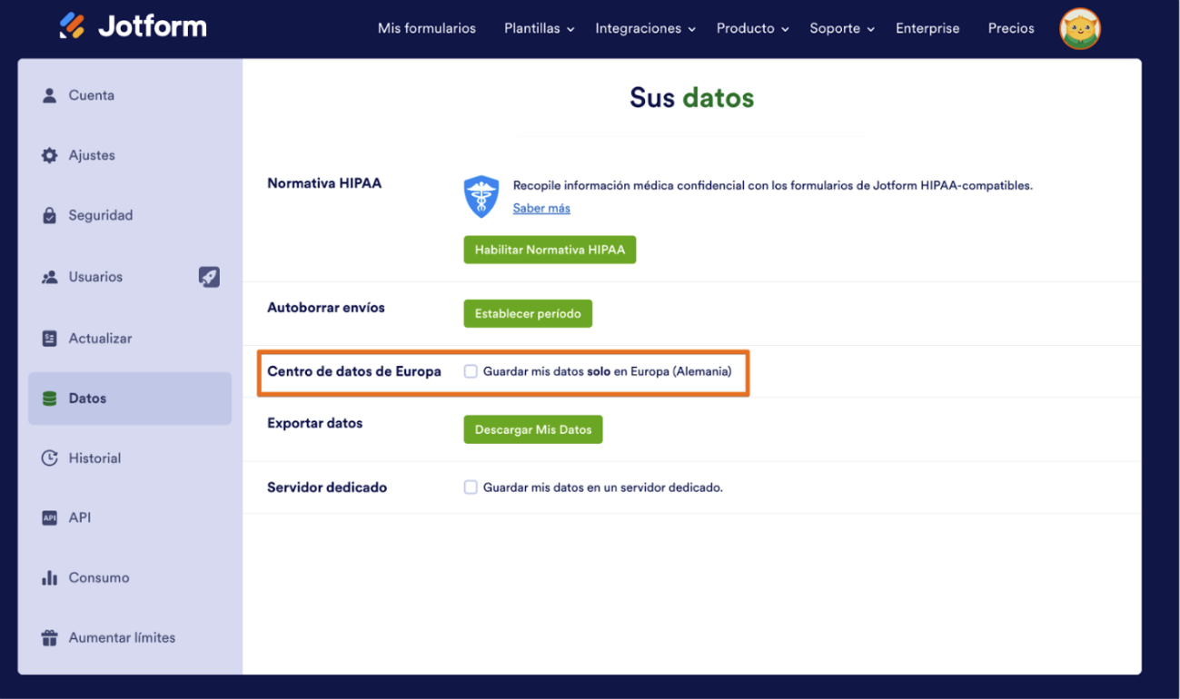 Cómo Almacenar Información en Servidores Europeos (Residencia de Datos en EU) Image-2