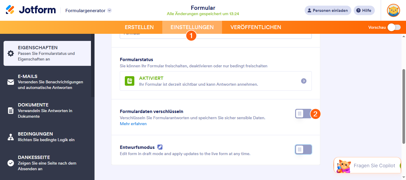 Verschlüsselte Formulare und wie sie Sie verwenden Image-1