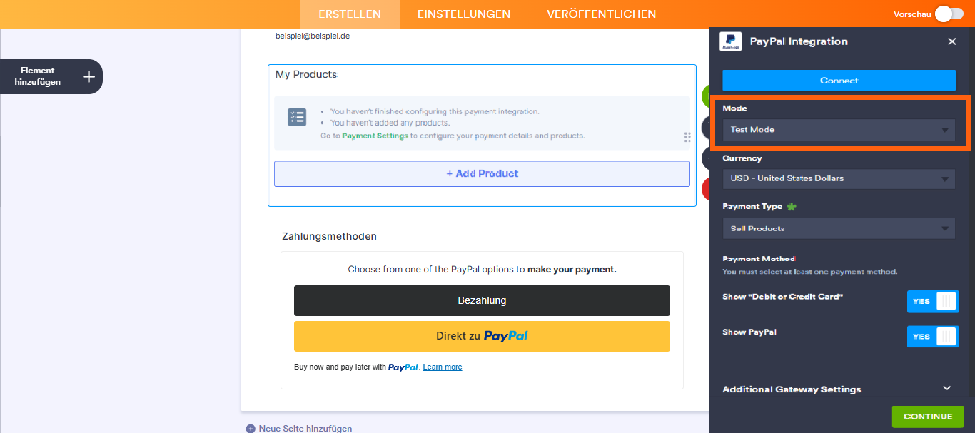 Wie Sie Ihr PayPal Zahlungsformular testen Image-2
